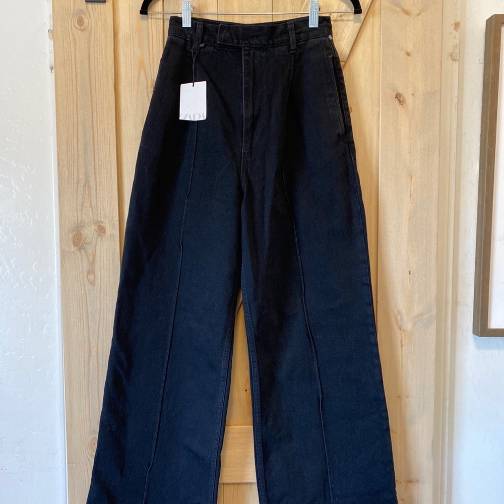 ZARA High Waisted Flare Jeans